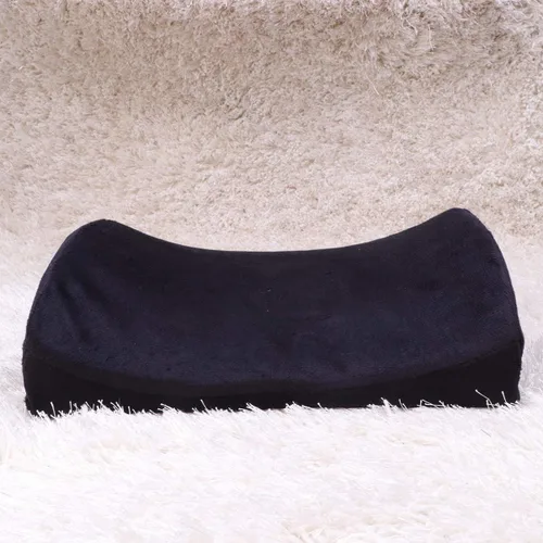 Vista 9 de EXCEART Almohada lumbar gruesa de espuma viscoelástica para silla de oficina, almohada de coxis para dolor de espalda baja