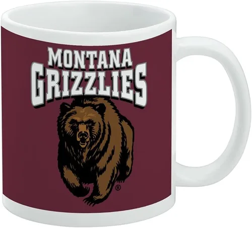 Vista 395 de Taza de cerámica con el logotipo principal de la Universidad Rider, taza de regalo novedosa para café, té y bebidas calientes, 11oz, blanca