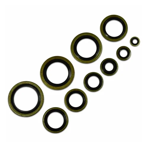 Vista 5 de Bonded Seal Combined Oil Drain Washer Kit 100PCS M6-M16