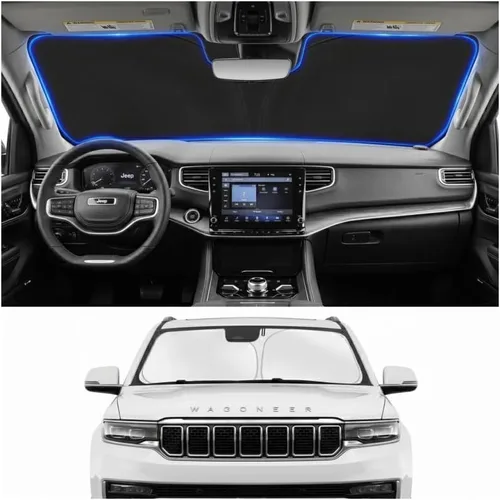 Vista 103 de Parasol para parabrisas para BMW X1 E84 2016-2024 2025, accesorios – Cubierta de parasol para parabrisas de ventana delantera, ajuste personalizado