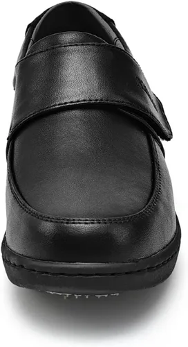 Vista 5 de PEDASVON Zapatos de enfermería para el cuidado de la salud para mujer, ligeros, cómodos, zapatos de enfermera, calzado de restaurante, mocasines