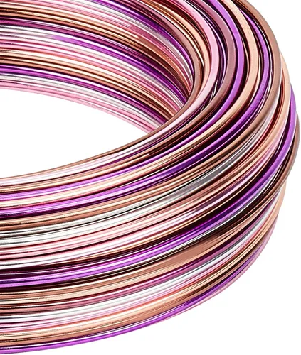 Vista 21 de BENECREAT Alambre de aluminio de 7 metros, calibre 3, alambre de metal flexible para esculpir árboles de bonsái, flores, creación de esqueletos