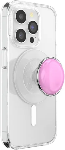Vista 8 de PopSockets PopTop, agarre adhesivo para teléfono con parte superior intercambiable, amarillo - amarillo mantequilla