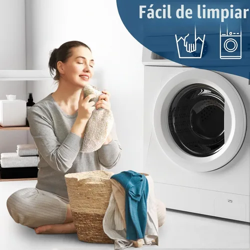 Vista 6 de OLANLY Funda de asiento de inodoro de microfibra suave para baño, cubiertas de asiento lavables a máquina, 17.5x15 pulgadas, con respaldo de goma