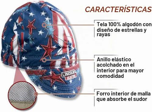 Vista 2 de Lincoln Electric Gorra de Soldadura