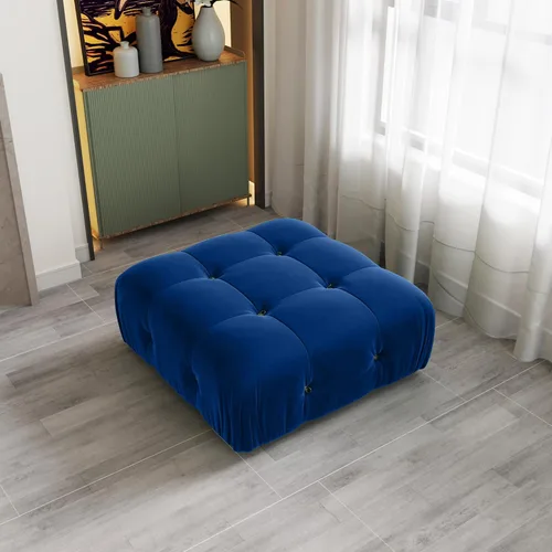 Vista 14 de WJShome Sofá modular modular de 103.95 pulgadas, sofá convertible de terciopelo de 3 plazas minimalista para sala de estar, sofá moderno y grande