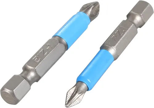 Vista 4 de Bonsicoky Juego de brocas magnéticas antideslizantes de 1.969 in, puntas de destornillador Phillips para herramienta eléctrica de destornillador