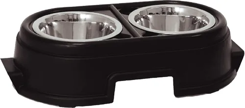Vista 7 de Taza para comida con elevador para mascotas Ourpets Healthy Pet, Negro