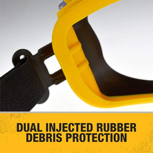 Vista 6 de DEWALT Amoladora de iones de litio de 20 V MAX de 4-1/2 pulgadas, solo herramienta con gafas de seguridad (DCG412B y DPG82-11C)