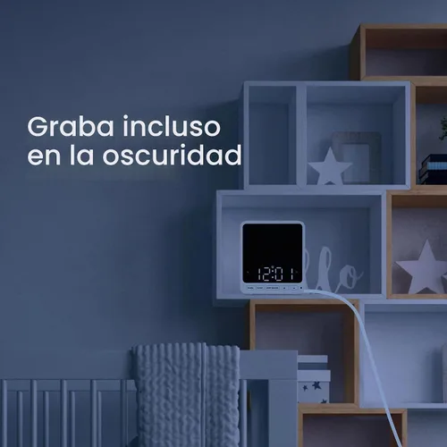 Vista 7 de Wasserstein Funda de reloj despertador para Blink Mini, versión negra, cubierta discreta para colocación de cámara discreta, no compatible con Blink