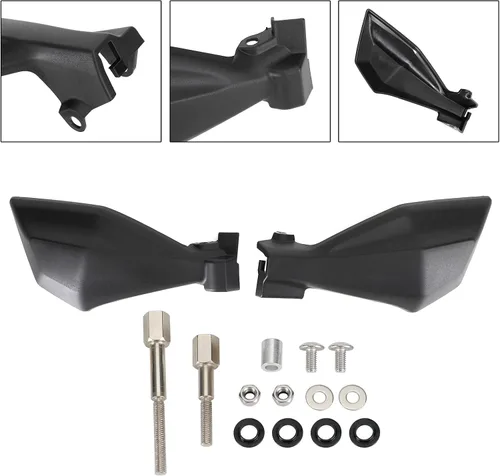 Vista 6 de Bruce & Shark Extensiones de guardamanos para Kawasaki Versys X 300 2017-2022