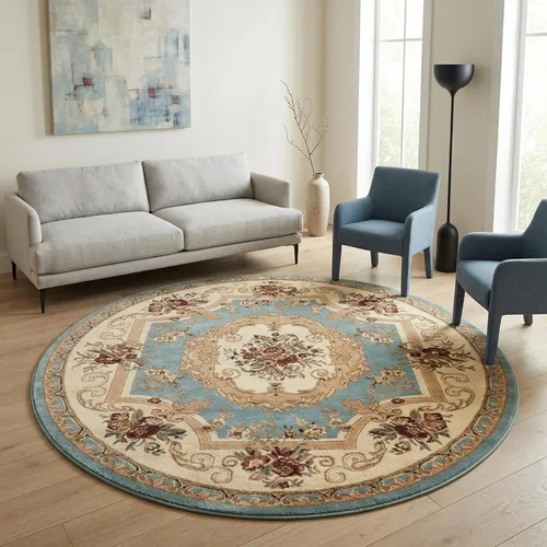 Vista 40 de Unique Loom Versailles Collection - Alfombra tradicional clásica con motivo floral, colección Versailles