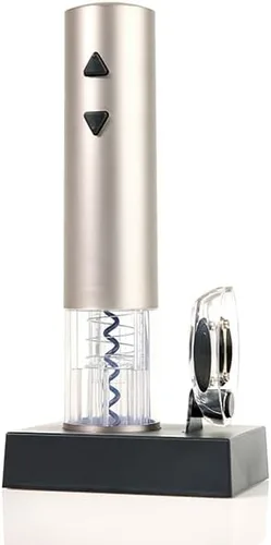 Vista 5 de Sharper Image Abridor de vino recargable con cortador de papel de aluminio