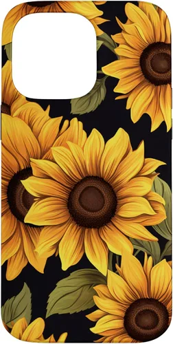 Vista 21 de Aesthetic Sunflowers Funda con diseño de flores silvestres para iPhone 17
