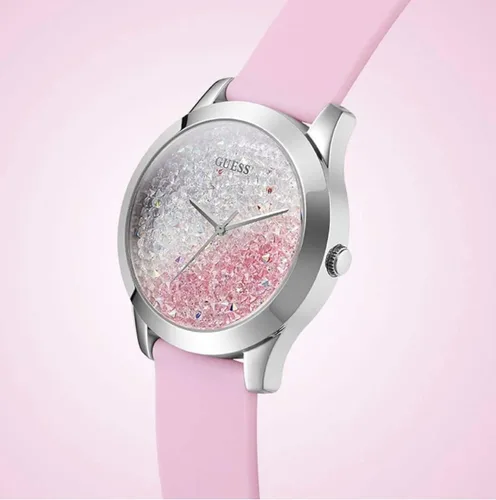 Vista 4 de Guess Womens Analogue Watch Crush with Silicone Strap