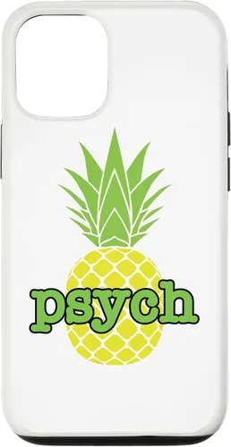 Vista 28 de Funda blanca para iPhone 16 Psych Pineapple Fruit