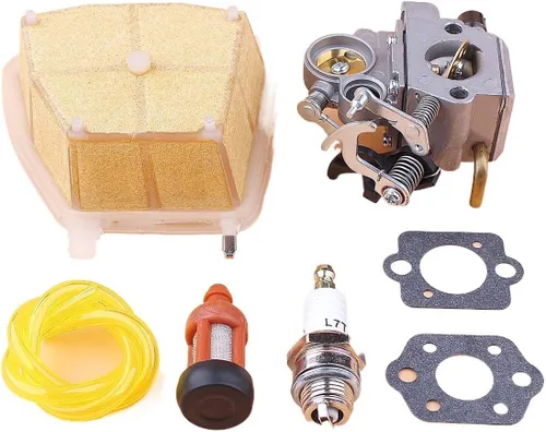 Vista 3 de Kit de afinación de carburador compatible con Stihl MS311 MS391 MS362 Motosierra Filtro de combustible de aire compatible con motosierra gasolina