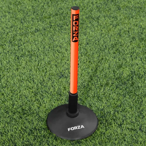 Vista 3 de FORZA Slalom - Bastones de agilidad Mejora la resistencia, la velocidad y el juego de pies Opciones de color, tamaño y base de goma disponibles