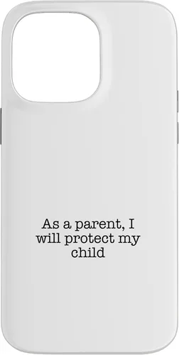 Vista 21 de As a parent, I will protect my child Case for iPhone 16