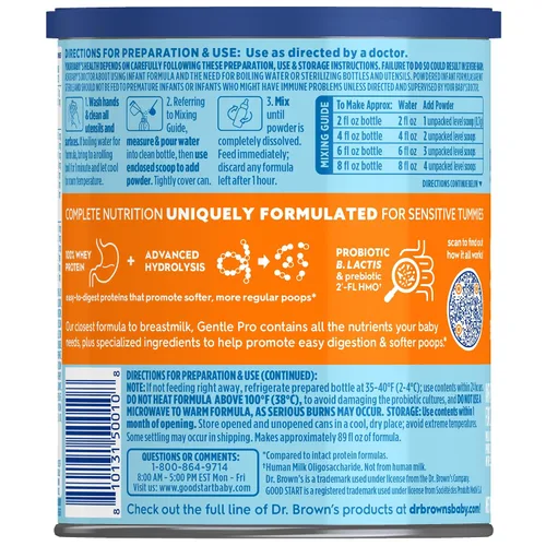 Vista 6 de Good Start Dr. Brown's Gentle Pro Baby Formula Powder
