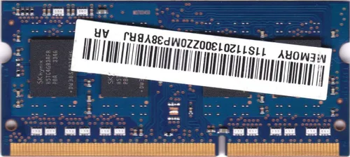 Vista 2 de Hynix HMT451S6AFR8A-PB 4GB PC3-12800 DDR3-1600MHz non-ECC Unbuffered CL11 204-Pin SoDimm 1.35V módulo de memoria de bajo voltaje