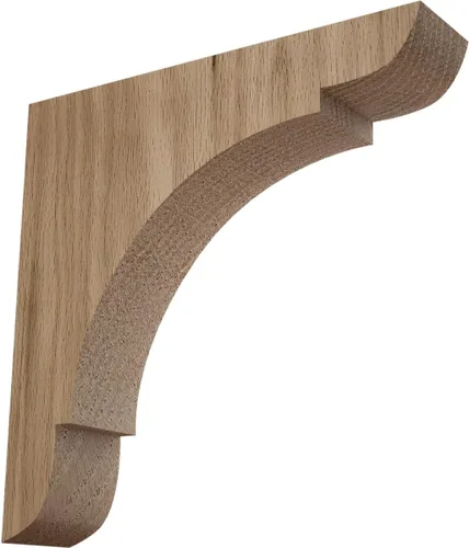 Vista 24 de Ekena Millwork - Soporte de madera Madera de caucho.