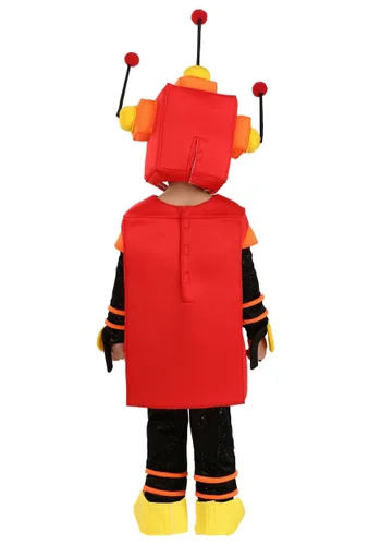 Vista 2 de Disfraz de Robot Maravilla para Niños Pequeños Multicolor