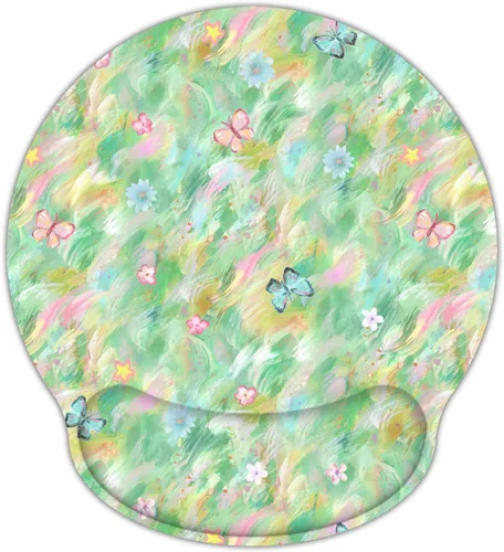 Vista 19 de RICHEN - Tapete ergonómico para mouse con soporte de muñeca, base de goma antideslizante para computadora, portátil y Mac, reposabrazos ligero
