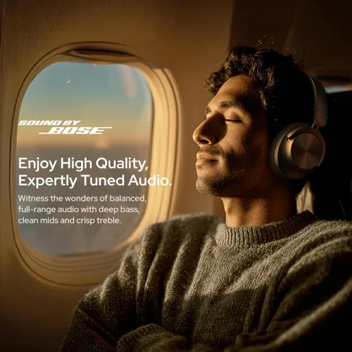 Vista 2 de Noise Master Buds Max, Sound by Bose - Auriculares inalámbricos sobre la oreja con segmento líder ANC adaptativo, ecualizador dinámico, LHDC 5.0