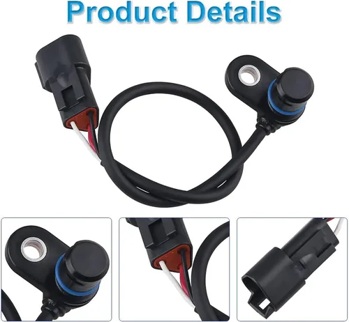 Vista 2 de WMPHE Compatible con sensor de velocidad Harley Davidson Electra Glide Softail Road Glide Road King 2000 2001 2002 2003 2004 2005 2006, sensor