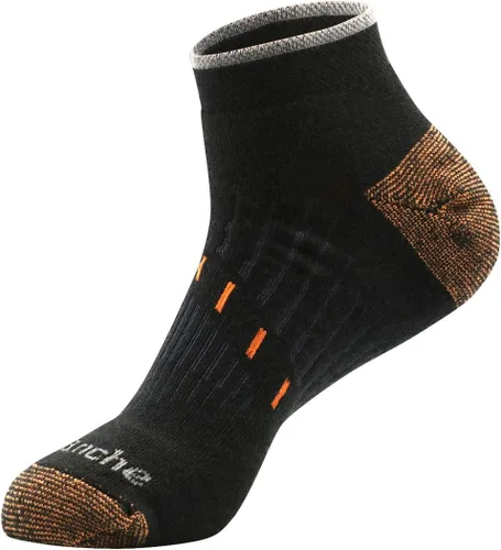 Vista 4 de Avalanche Calcetines de mezcla de lana de cobre resistentes al olor para hombre con soporte para arco