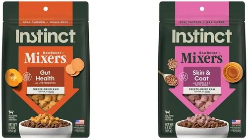 Vista 30 de Instinct Raw Boost Mixers, Topper de comida para perro liofilizada, receta sin granos - Carne natural 100%, bolsa de 6 oz