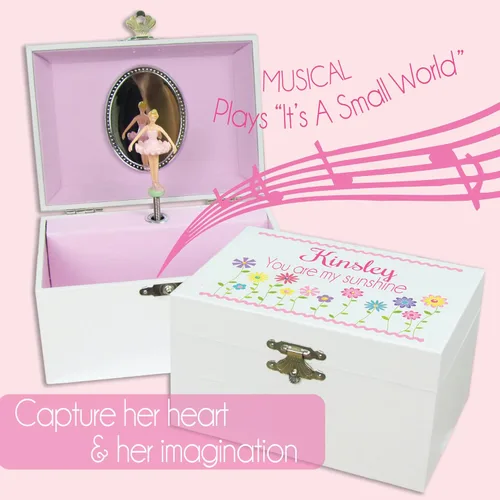 Vista 7 de Joyero personalizado de bailarina de pony