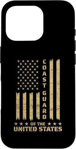 Vista 20 de Funda USCG de la Guardia Costera de Estados Unidos y la bandera estadounidense USCG para iPhone 16