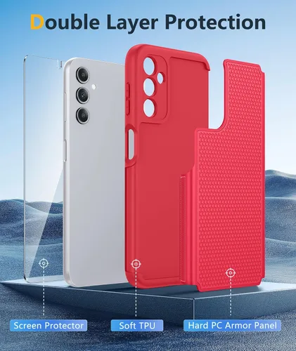 Vista 909 de FNTCASE Funda para iPhone 17 Pro: Fundas delgadas translúcidas de color azul claro compatibles con MagSafe, protección completa de la cámara