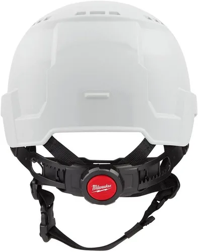 Vista 6 de Milwaukee Electric - Casco de seguridad ventilado con visera frontal blanca - Tipo 2 CL