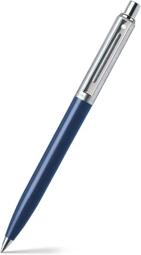 Vista 18 de Sheaffer Sentinel Bolígrafo Negro de Punta de Bola con Ribete Cromado