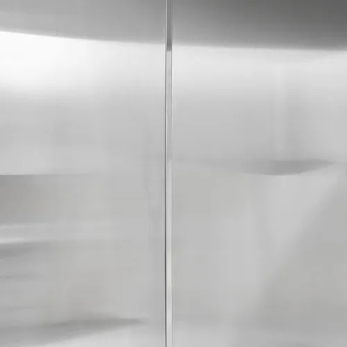 Vista 6 de HOODMART Paneles de Pared Metálicos de 48" x 84" - Lámina de Acero Inoxidable con Tapas Terminales, Protector Contra Salpicaduras Trasero