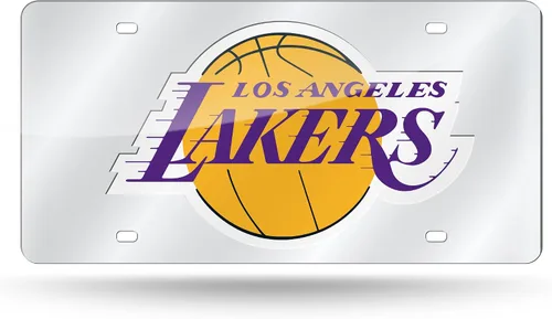 Vista 15 de Rico Industries Placa de matrícula metálica con incrustaciones láser de la NBA
