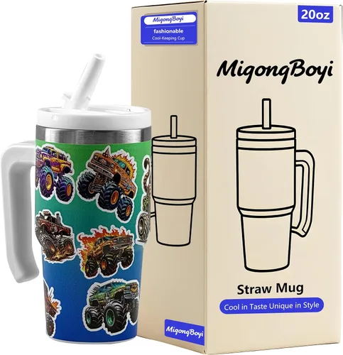 Vista 21 de Botella de agua aislada de 40 onzas, vaso de acero inoxidable 1 taza de agua reutilizable de acero inoxidable de doble pared sin BPA