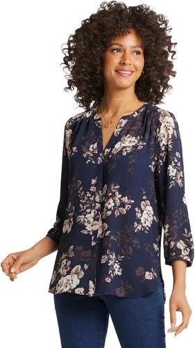 Vista 28 de Blusa petite para mujer con manga 3/4 de la marca NYDJ Alicia Glen