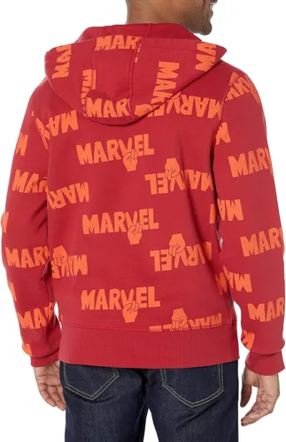 Vista 2 de Amazon Essentials Disney Marvel Star Wars Sudaderas con capucha de forro polar con cremallera completa para hombre - Colores descontinuados