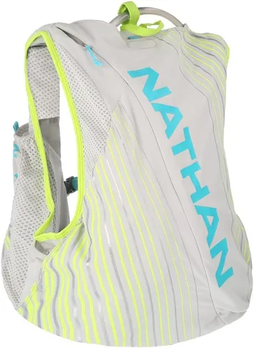 Vista 11 de Nathan Pinnacle Race Vest - Paquete de hidratación de 12 L, vejiga de agua de 1.6 L, chaleco para correr, bolsillos resistentes al agua, ligero