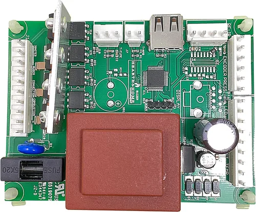Vista 2 de HHT Quadra-Fire Mt. Vernon E2 SRV7080-050 - Placa de control para estufa de pellets - Parte original - Negro - Ventilación natural - Estilo moderno