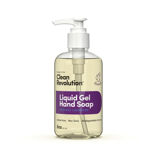 Vista 16 de Clean Revolution Jabón de manos en gel líquido, líquido sedoso rico, espuma rápida, enjuague rápido, contiene aceites esenciales reales