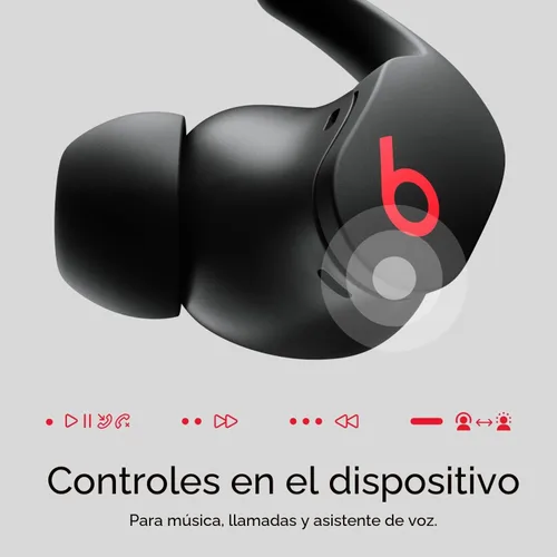 Vista 8 de Beats Fit Pro Auriculares Inalámbricos Verdaderos Bluetooth con Cancelación de Ruido Intrauditivos - Negro (Renovado)