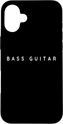 Vista 22 de Bass Guitar Players Contemporary Font / Musical Instrument Case for iPhone 16