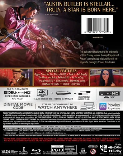 Vista 3 de Elvis 4K UHD