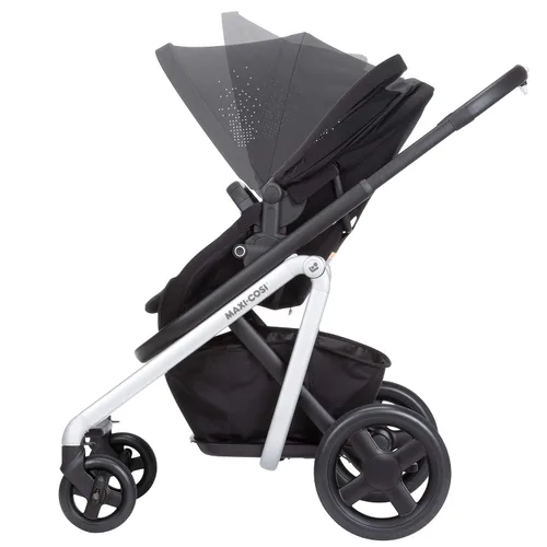 Vista 8 de Maxi-Cosi Lila - Cochecito modular todo en uno, color negro nómada, tamaño único (CV324ETK)
