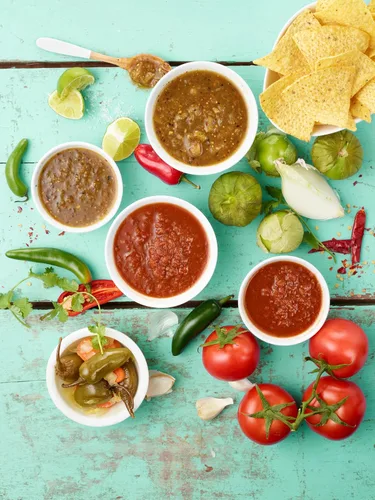 Vista 6 de La victoria de grosor 'n Chunky salsa en 67 oz jarra (Tamaño Mediano)